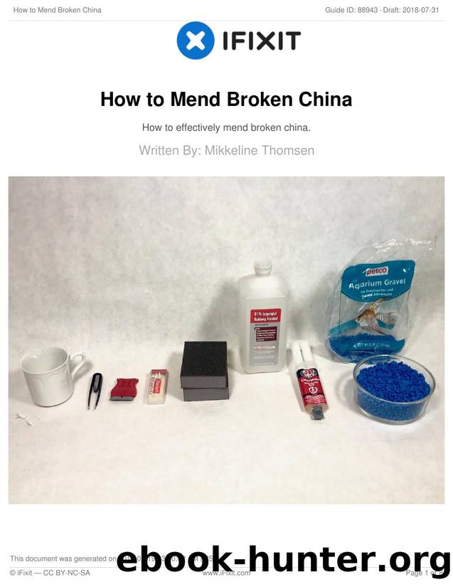 How to Mend Broken China by Unknown