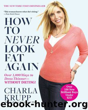 How to Never Look Fat Again: Over 1,000 Ways to Dress Thinner—Without Dieting! by Charla Krupp