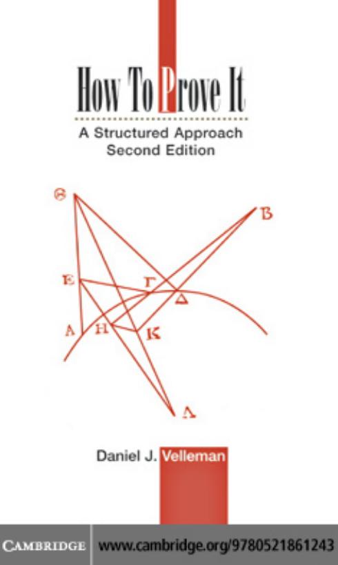 How to Prove It by Daniel J. Velleman