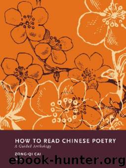 How to Read Chinese Poetry: A Guided Anthology by Cai Zong-qi