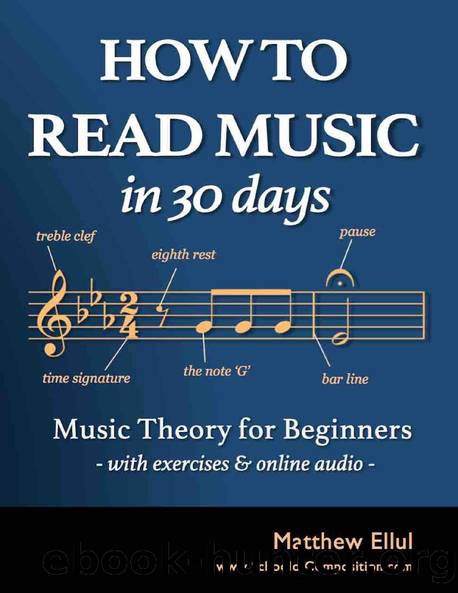 How to Read Music in 30 Days: Music Theory for Beginners - with Exercises & Online Audio (Practical Music Theory Book 1) by Matthew Ellul
