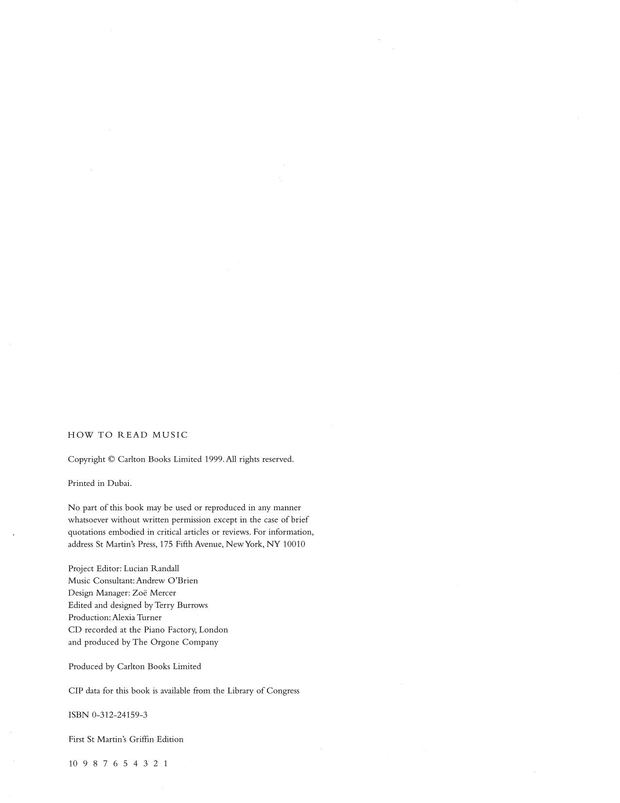 How to Read Music: Reading Music Made Simple by Terry Burrows