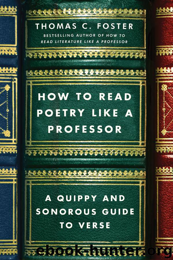 How to Read Poetry Like a Professor by Thomas C. Foster