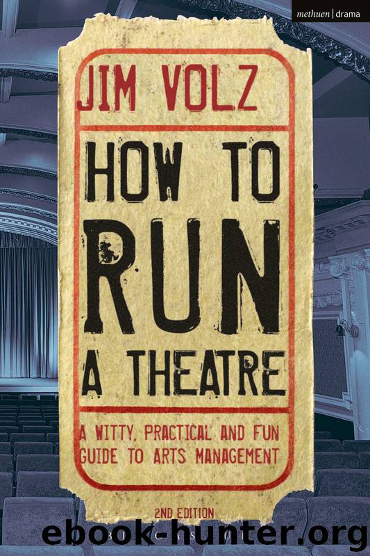 How to Run a Theatre by Jim Volz