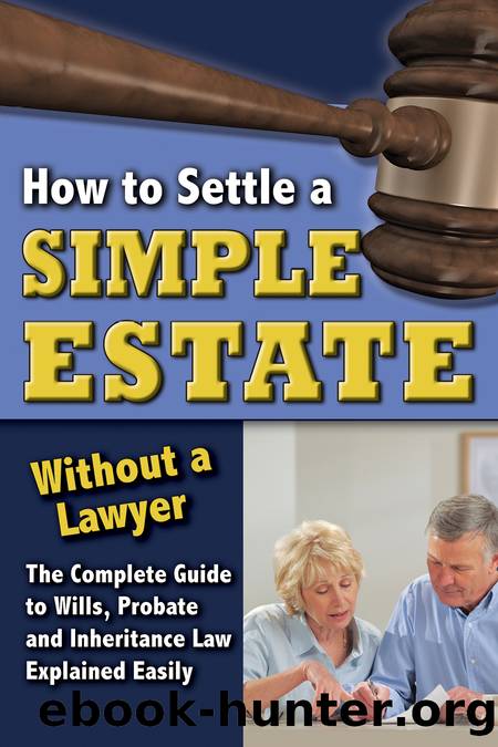 How to Settle a Simple Estate without a Lawyer by Linda C. Ashar & attorney at law