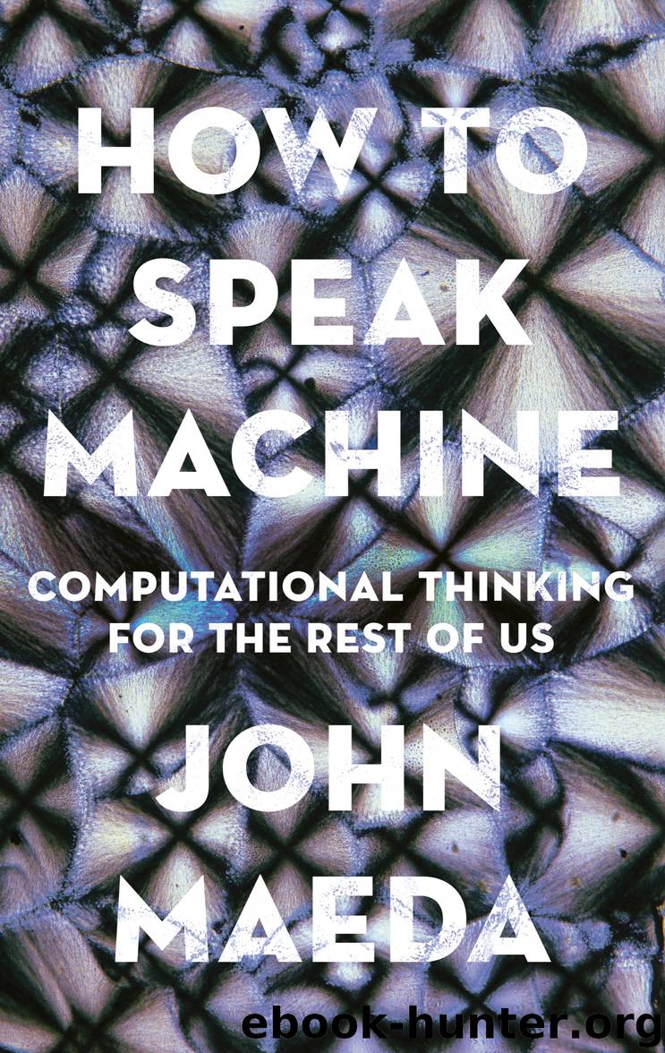 How to Speak Machine by John Maeda