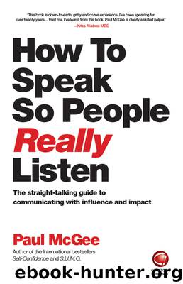 How to Speak So People Really Listen by McGee Paul