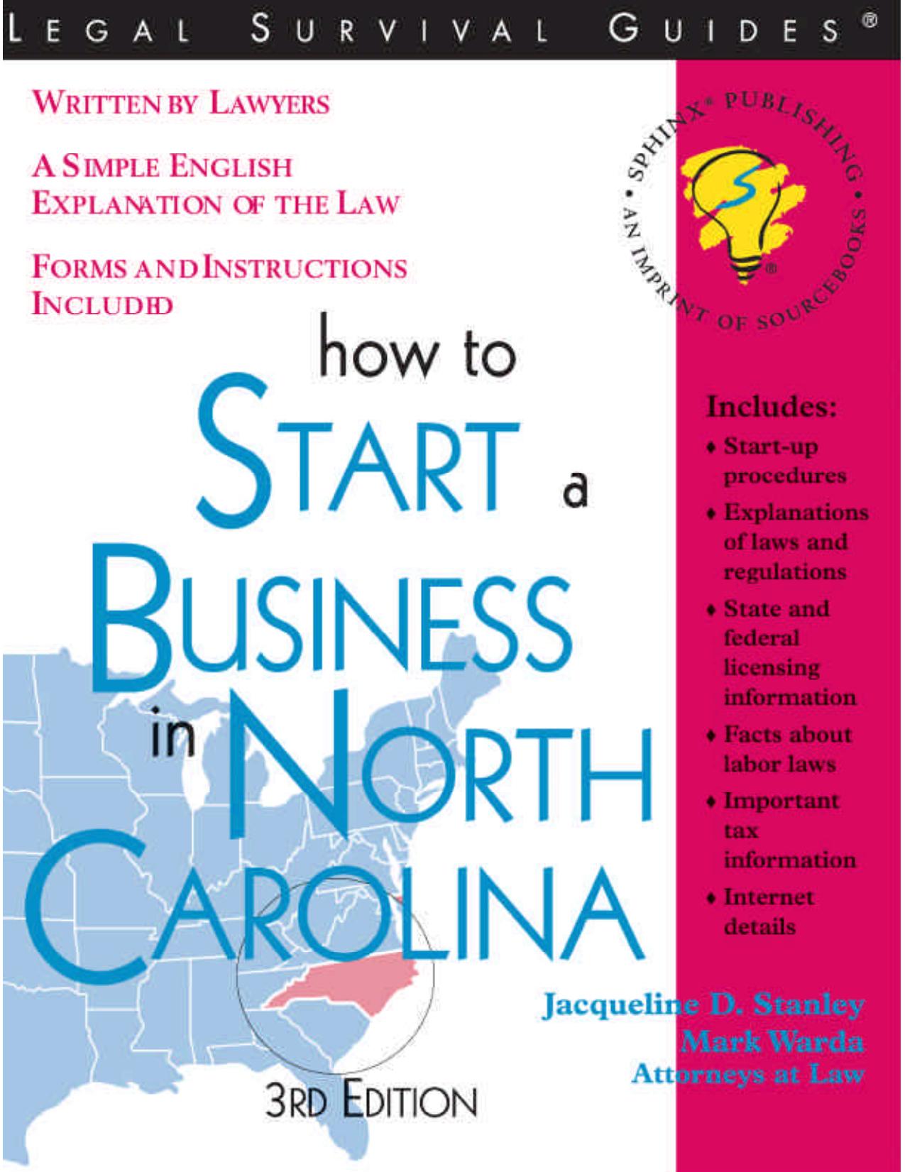 How to Start a Business in North Carolina (Repost) by Unknow
