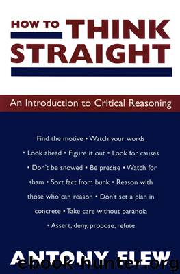 How to Think Straight by Antony Flew