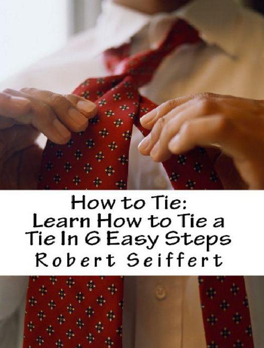 How to Tie: Learn How to Tie a Tie In 6 Easy Steps by Seiffert Robert