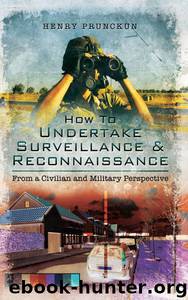 How to Undertake Surveillance and Reconnaissance : From a Civilian and Military Perspective by Henry Prunckun