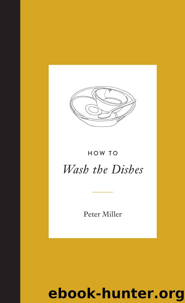 How to Wash the Dishes by Peter Miller