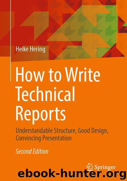 How to Write Technical Reports by Heike Hering