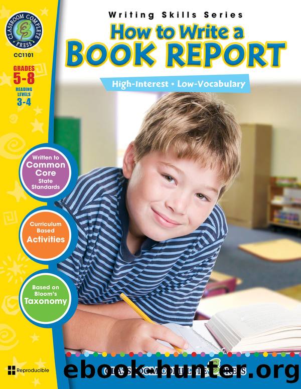 How to Write a Book Report by Brenda Rollins