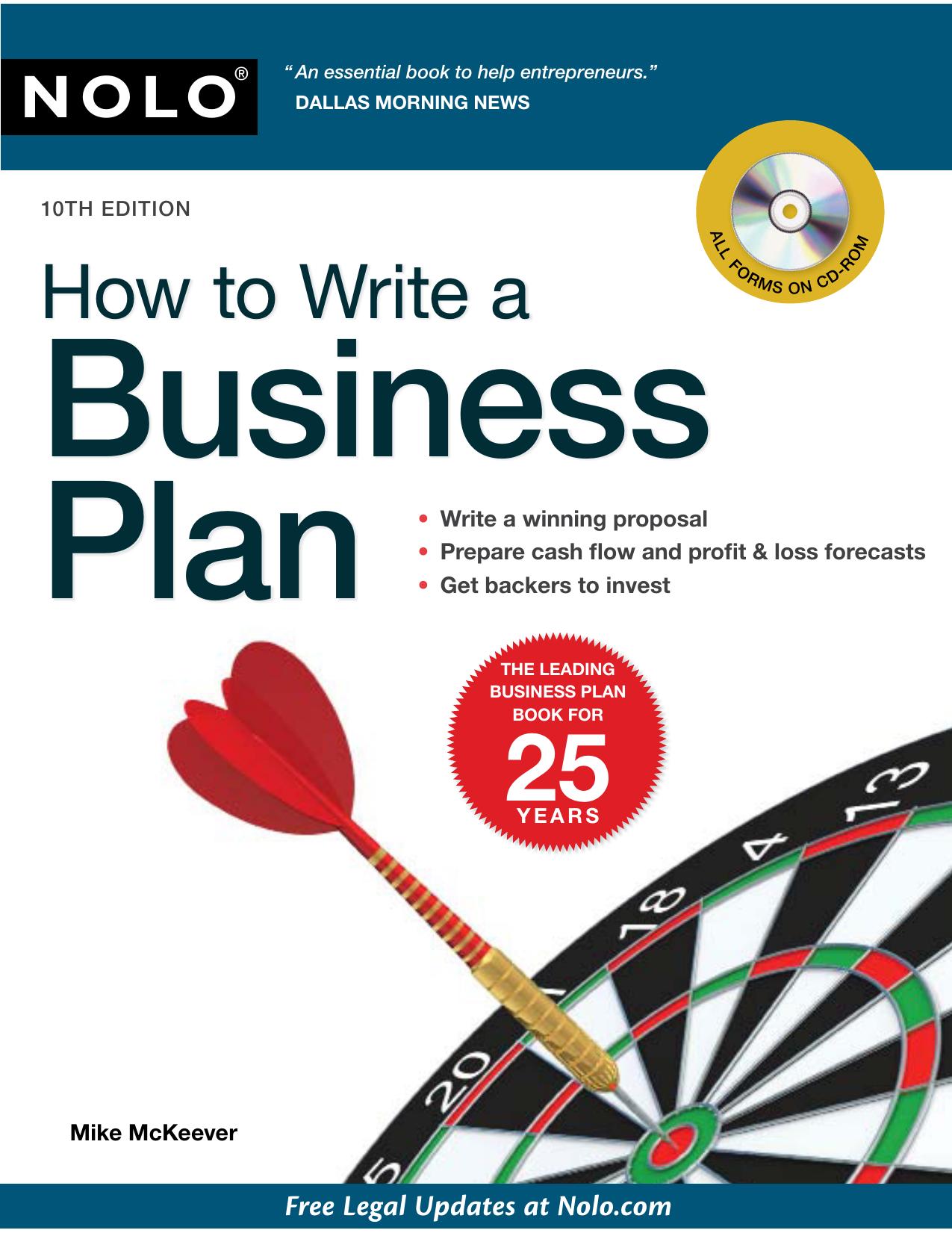 How to Write a Business Plan by 1413312802