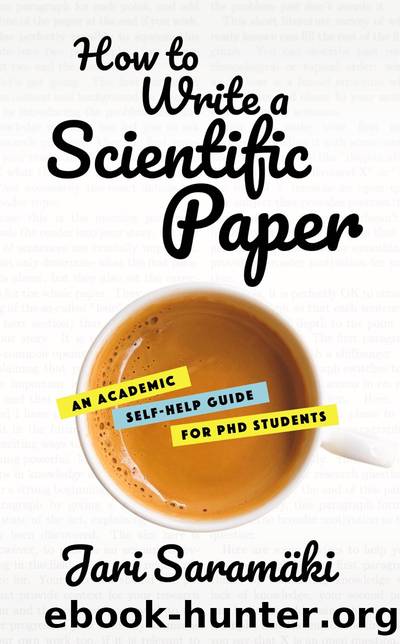 How to Write a Scientific Paper by Jari Saramäki
