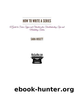How to Write a Series by Sara Rosett