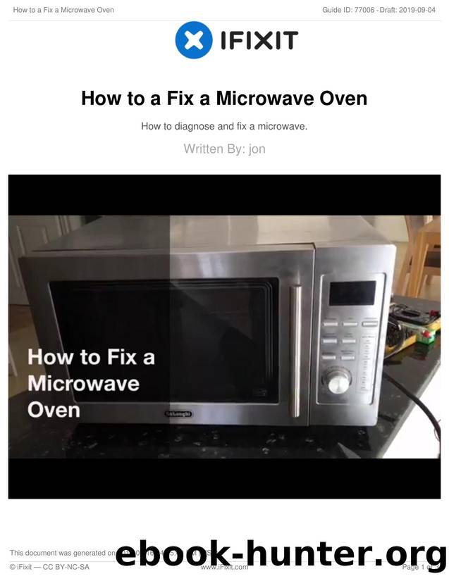 How to a Fix a Microwave Oven by Unknown