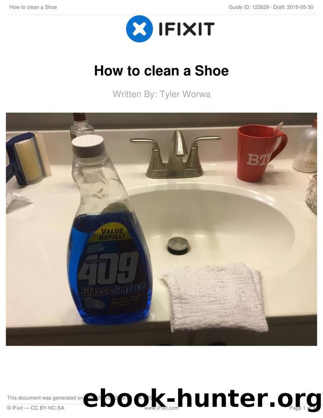 How to clean a Shoe by Unknown