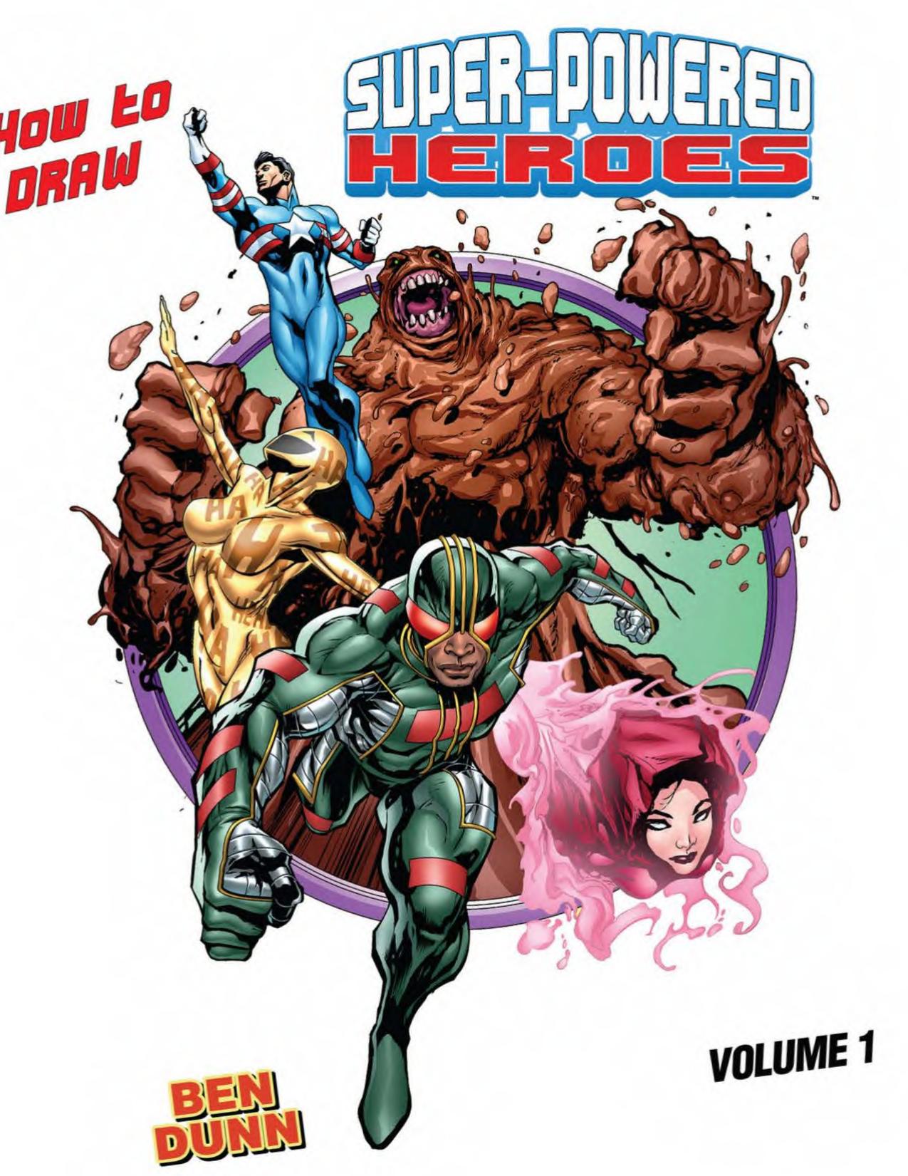 How to draw super-powered heroes vol 1 by Unknown