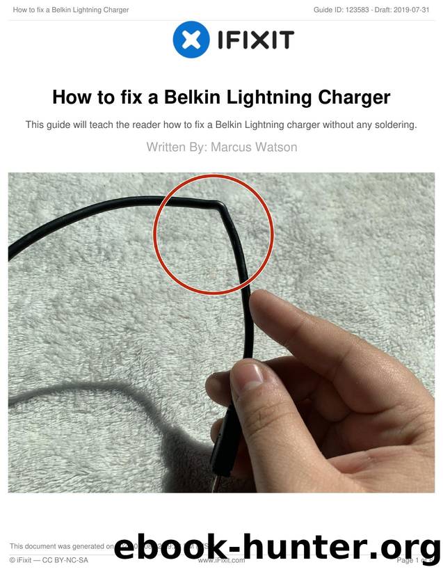 How to fix a Belkin Lightning Charger by Unknown