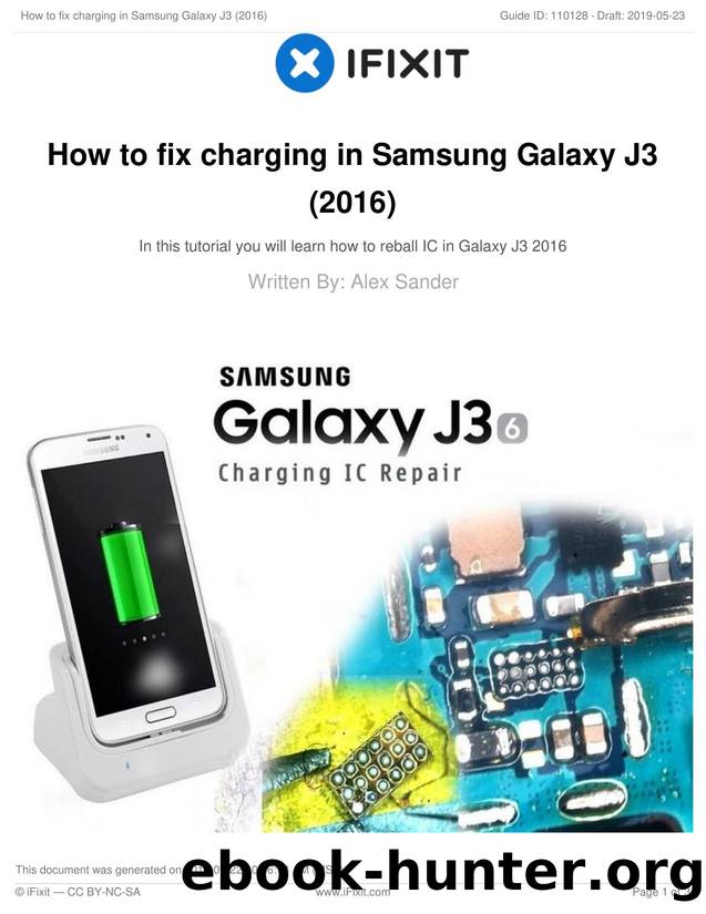 How to fix charging in Samsung Galaxy J3 (2016) by Unknown