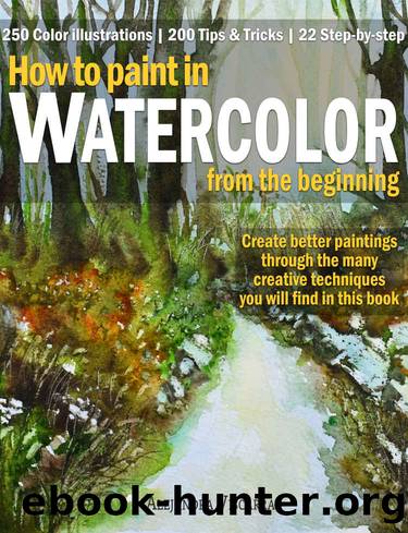 How to paint in Watercolor from the beginning by Alejandra Viscarra