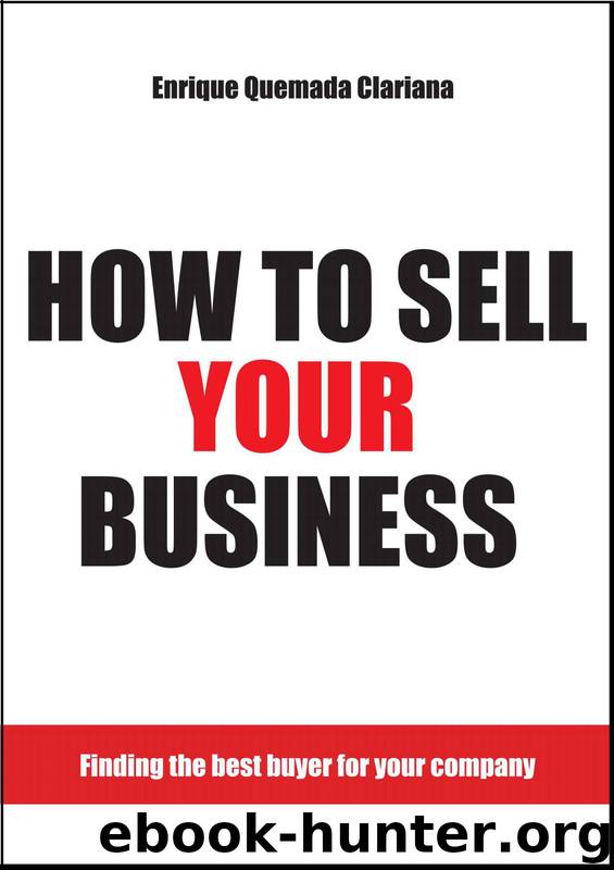 How to sell your business by Enrique Quemada Clariana