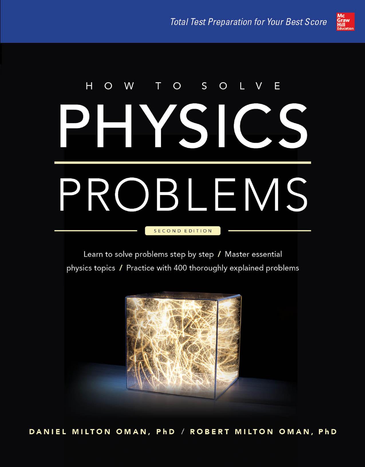 How to solve physics problems by Daniel Oman