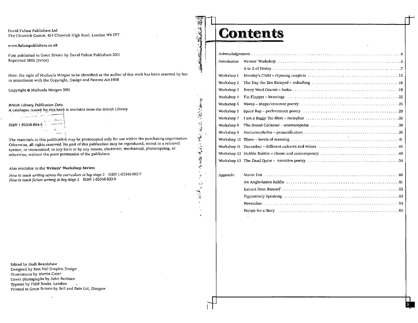 How to teach poetry writing in key stage 2.pdf by Tracy Cheung