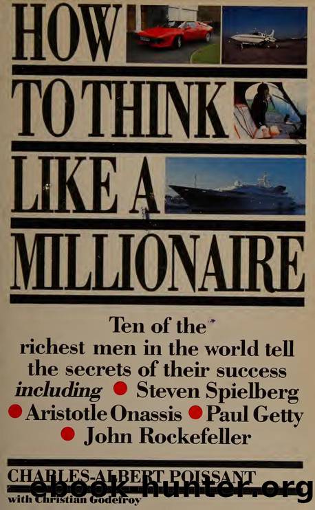 How to think like a millionaire by Poissant Charles Albert