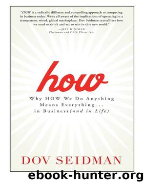 How: Why How We Do Anything Means Everything by Dov Seidman & President Bill Clinton