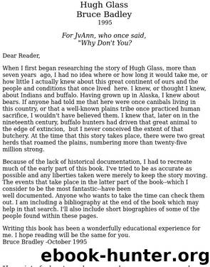 Hugh Glass - Bruce Bradley by Bruce Bradley