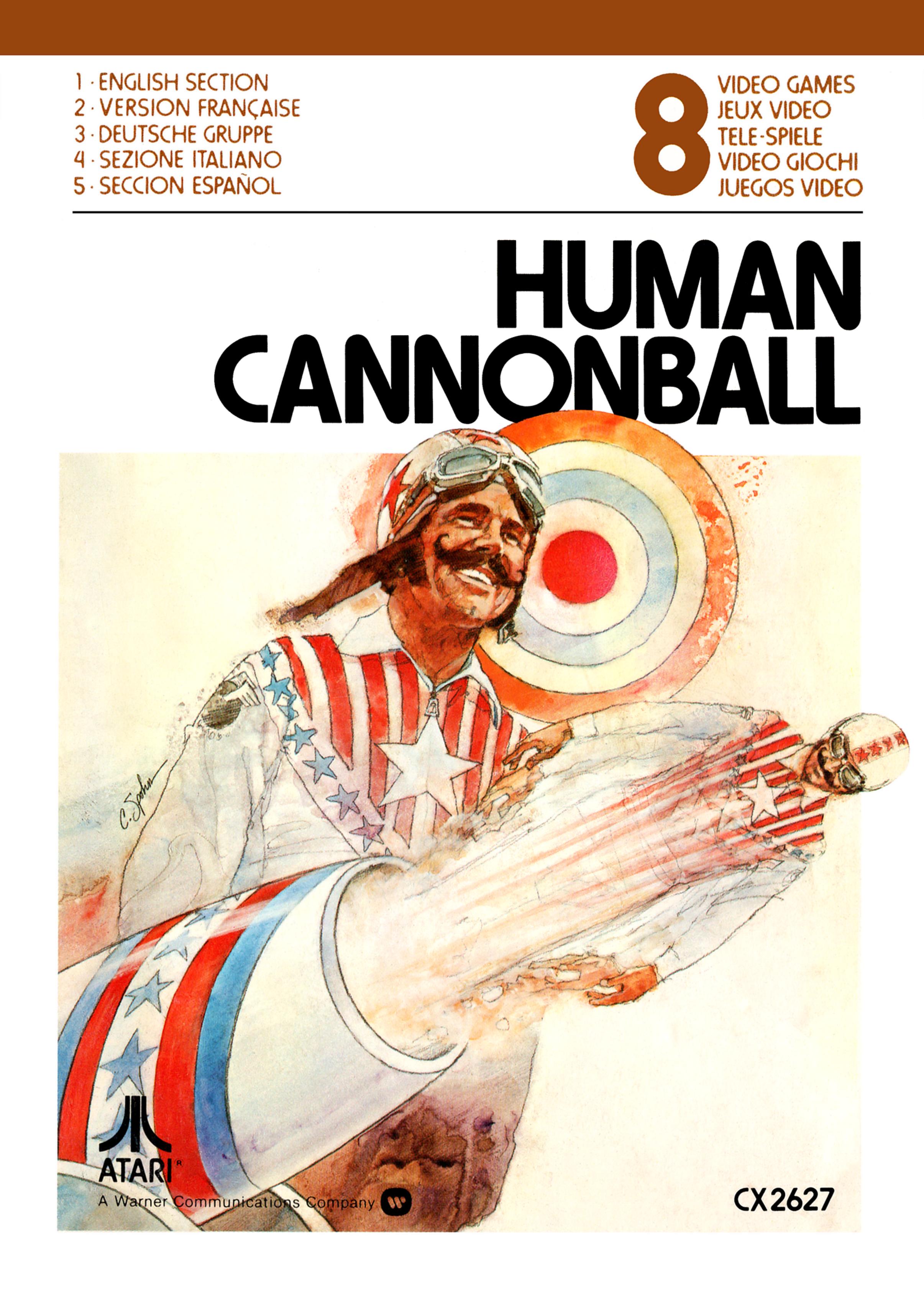 Human Cannonball (Atari) by Jonathan Grimm