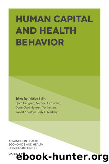 Human Capital and Health Behavior by Bolin Kristian; Lindgren Björn; Grossman Michael