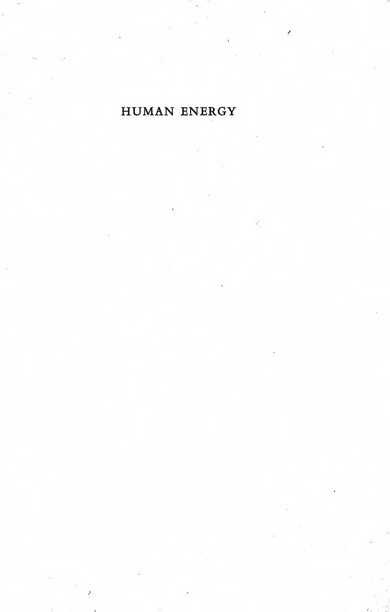 Human Energy by Pierre Teilhard de Chardin