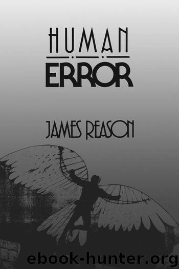 Human Error by James Reason