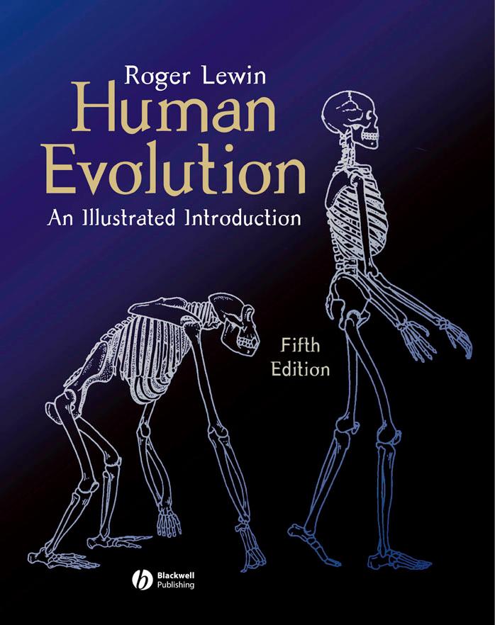 Human Evolution by An Illustrated Introduction 5th Edition