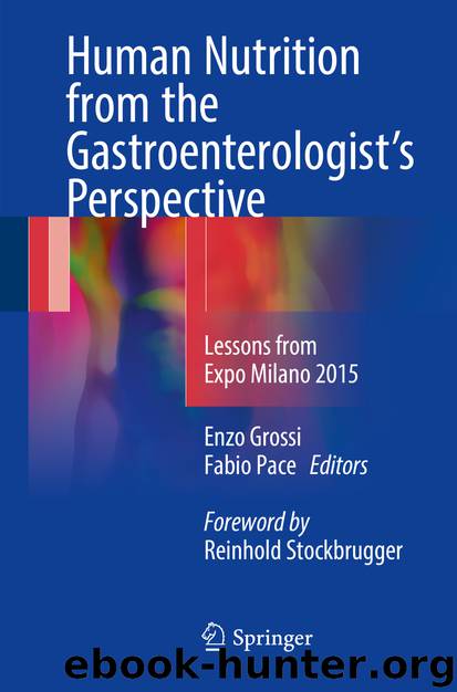 Human Nutrition from the Gastroenterologist’s Perspective by Enzo Grossi & Fabio Pace