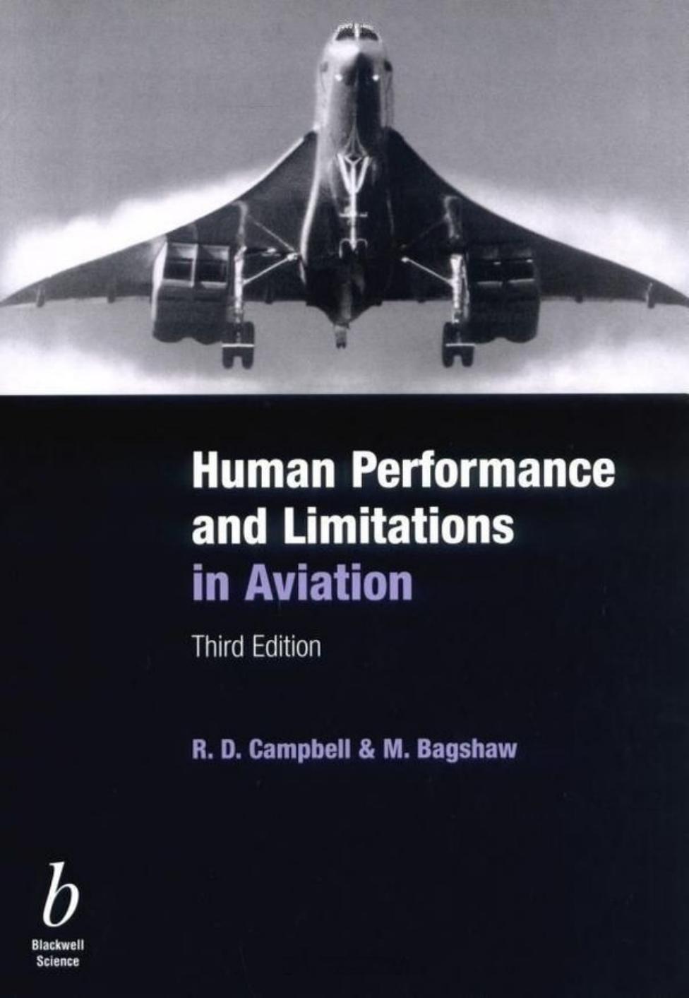 Human Performance & Limitations in Aviation by R. D. Campbell