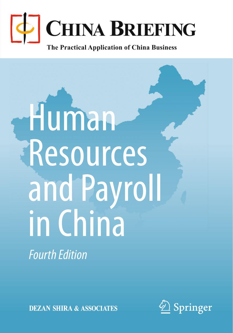 Human Resources and Payroll in China by (auth.)