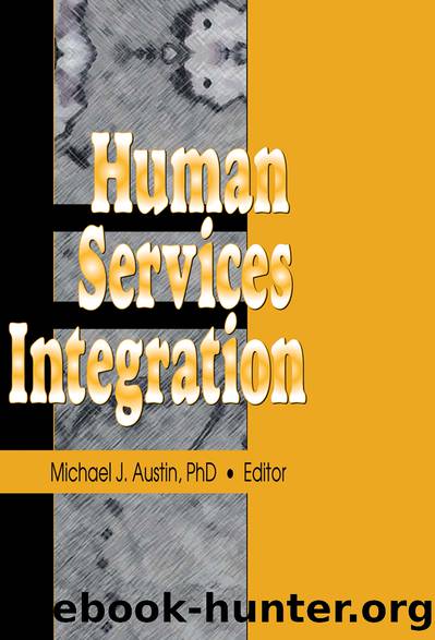 Human Services Integration by Austin Michael J.;