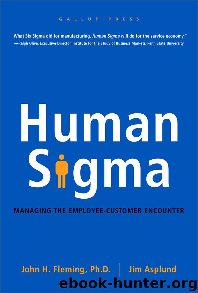 Human Sigma by john h. fleming jim asplund