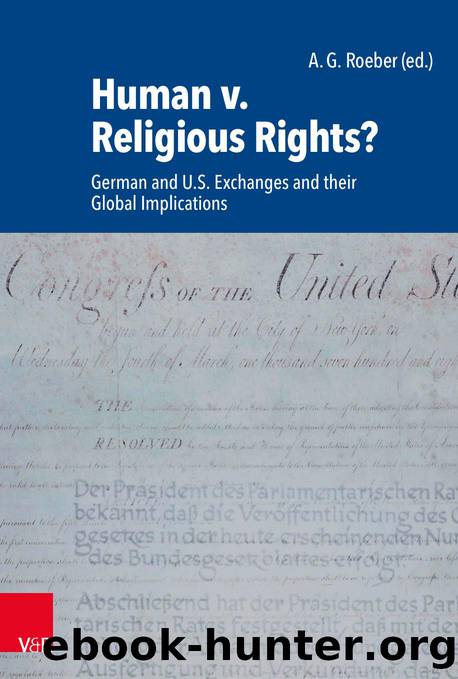 Human v. Religious Rights  (9783666301995) by Unknown