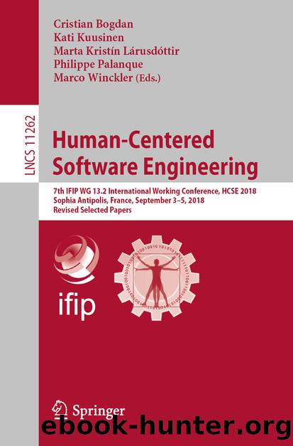 Human-Centered Software Engineering by Unknown