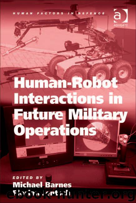 Human-Robot Interactions in Future military operations by Michael Barnes & Florian Jentsch