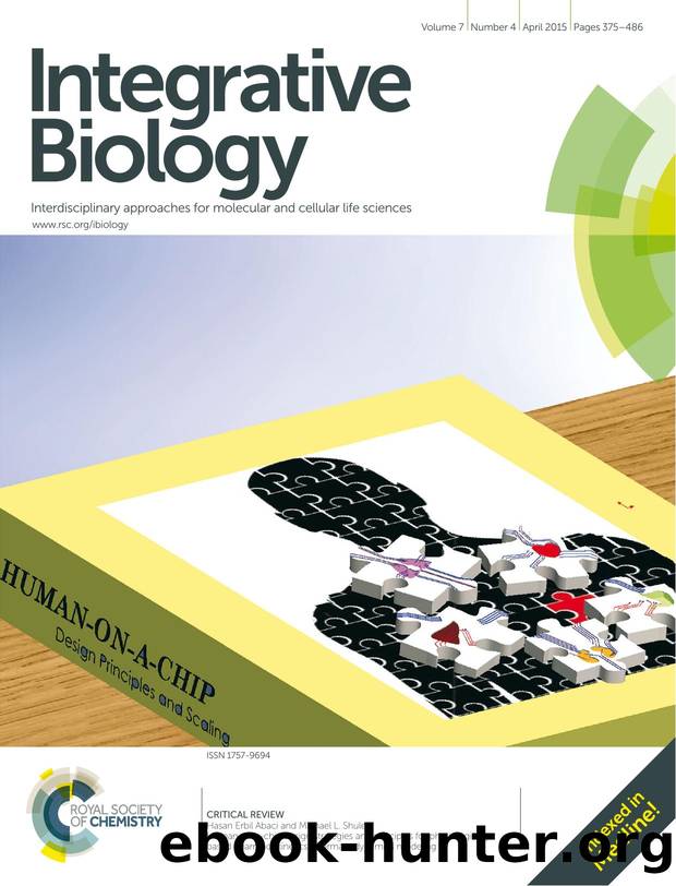 Human-on-a-chip design strategies and principles for physiologically based pharmacokineticspharmacodynamics modeling by Hasan Erbil Abaci & Michael L. Shuler