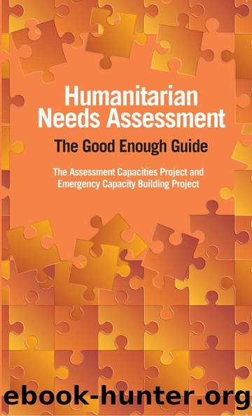 Humanitarian Needs Assessment by ACAPS