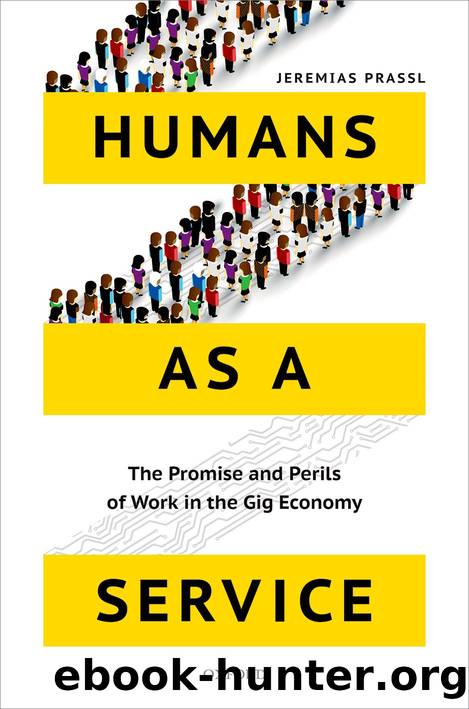 Humans as a Service by Jeremias Prassl