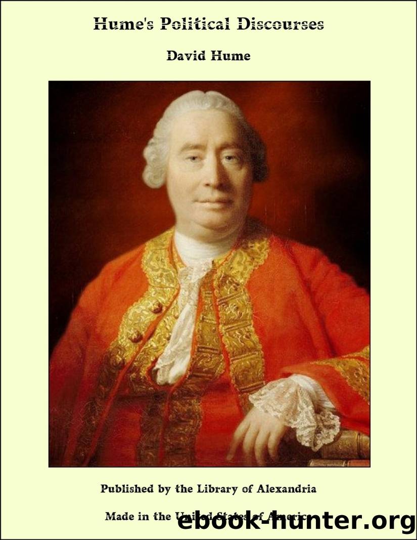 Hume's Political Discourses by David Hume
